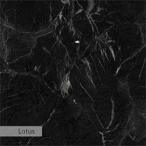 Etajera DECO Karmat Lotus (Negru)