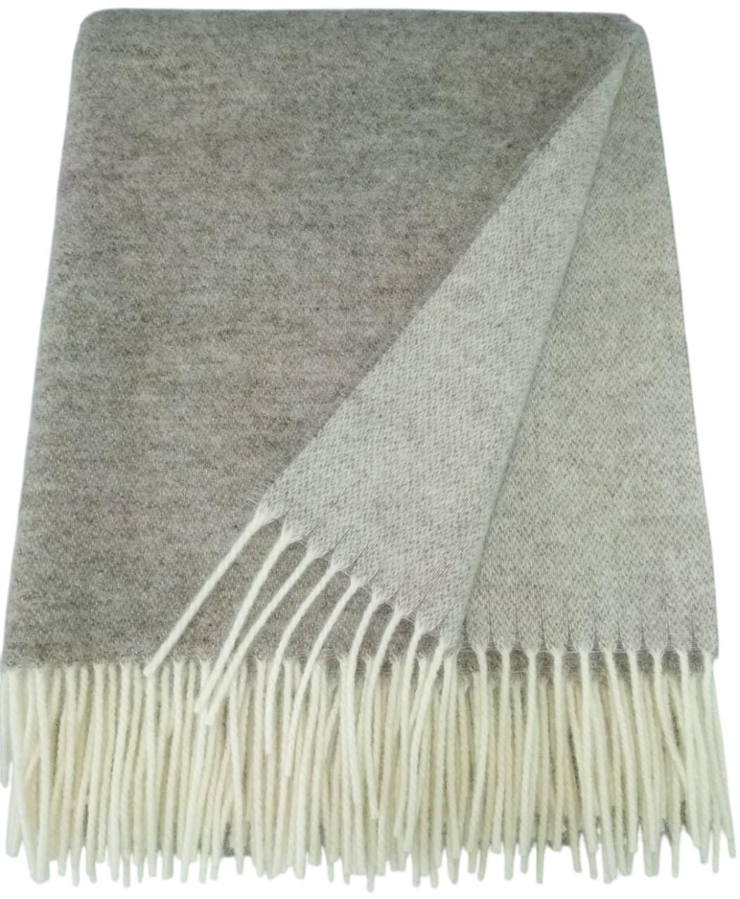 Pled Vladi Ontario 140x200 (Lână din Noua Zeelandă 100%) Gri 2