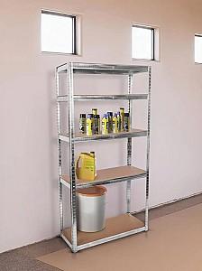 Rafturi pentru depozitare Strend Pro Regal Racks RAT40 MS (Silver/Natural)