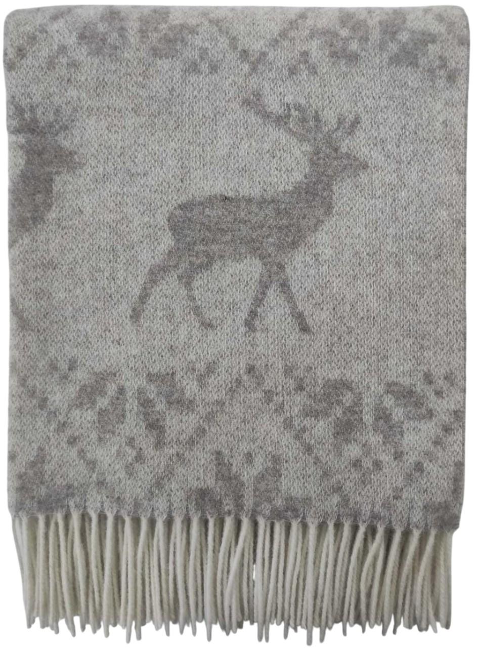 Pled Vladi Ontario 140x200 (Lână din Noua Zeelandă 100%) Cerb 2