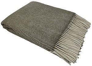 Pled Vladi Ontario 140x200 (Lână din Noua Zeelandă 100%) Gri 1