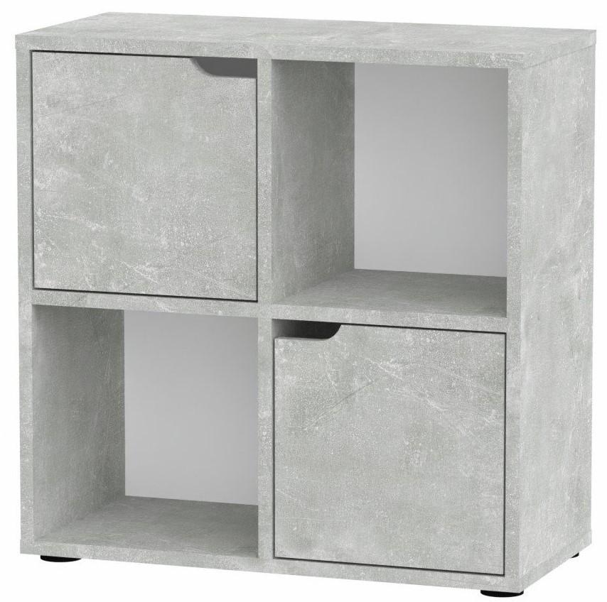 Etajera KompaniT P-35 Ateleie Deschis (Gri)