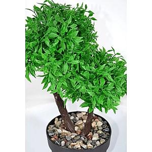 Flori artificiale Cilgin K201SYH Siyah Saksida Ikili Simsir 26cm
