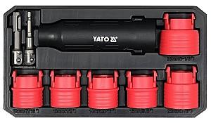 Set de scule Yato SDS Plus 9buc 1/4" (6.3) - 1/2" (12.7) mm