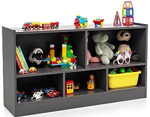 Raft de perete Costway CB10297GR Gri