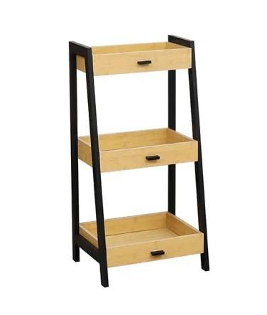 Etajera Tendance cu 3 nivele MDF/bambus