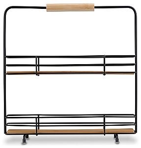 Suport Tadar Bamboo Shelves 31x7.5x31cm