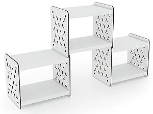 Raft de perete MG-Plus Qutus White (Alb)