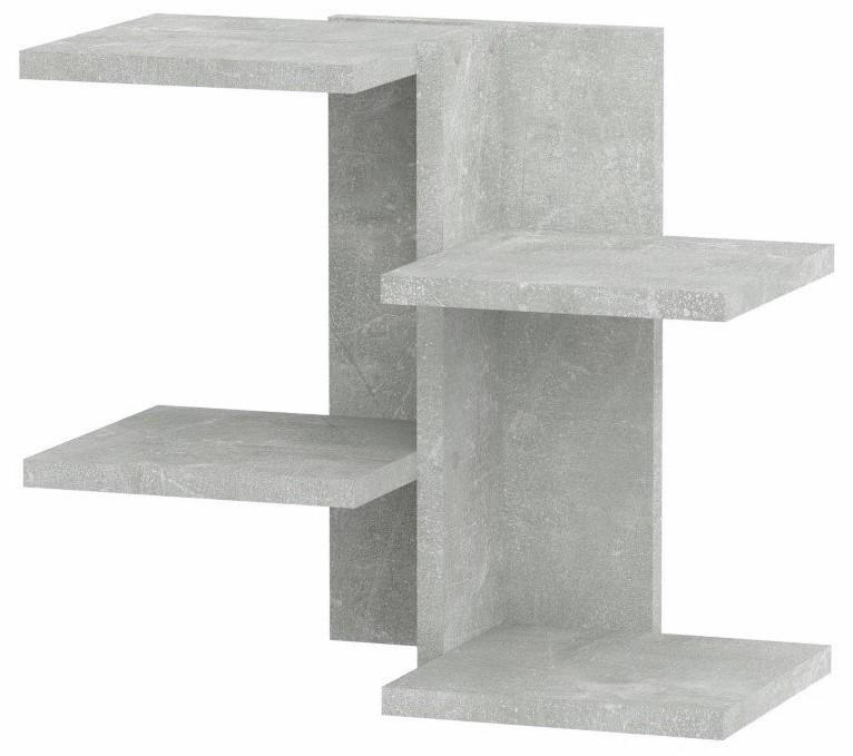 Raft de perete KompaniT P-15 Atelie Deschis (Gri)