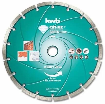 Disc de taiere KWB 230 * 22 mm