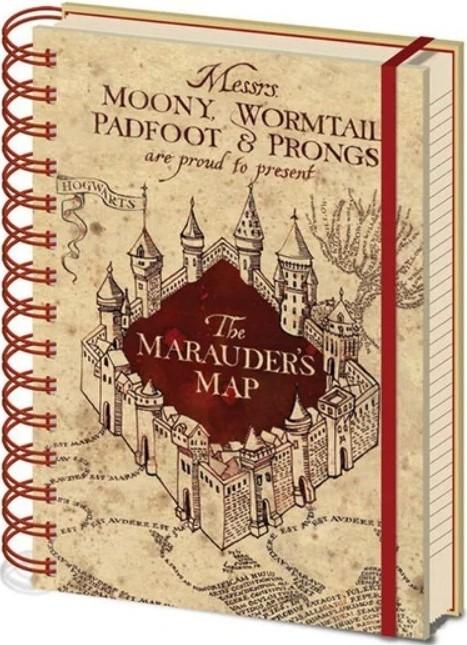 Carnet / agenda Pyramid Harry Potter: Marauders Map (SR72325)