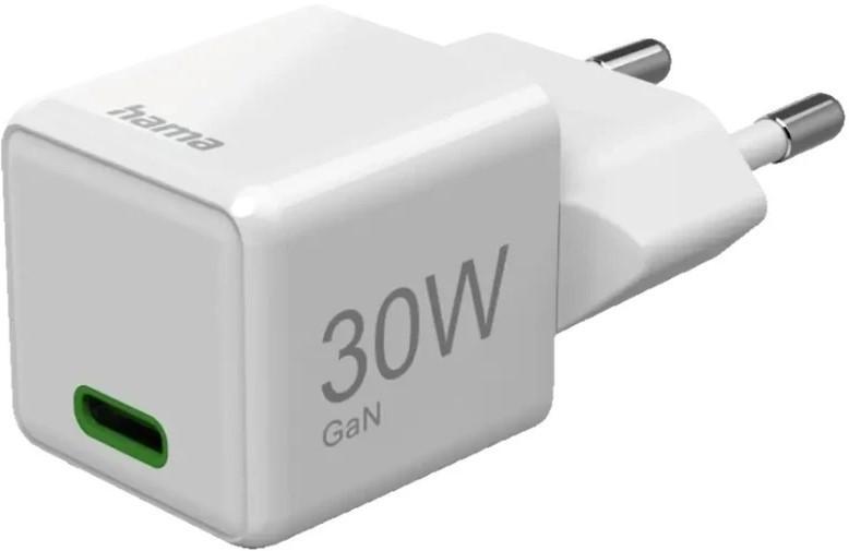 Incarcator telefon Hama Super Mini-charger USB-C 30W White (201982)