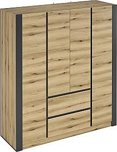 Dulap MG-Plus Combo 180 Grafit (Gri) / Stejar Evoke (Maro)