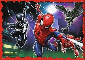 Puzzle Trefl 4in1 The heroic Spider-Man (34384)
