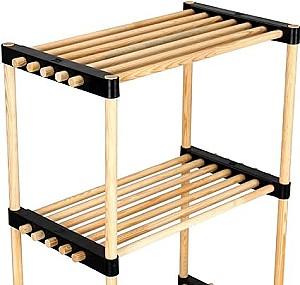 Etajera Storage Solutions din lemn cu 4 niveluri(48406)