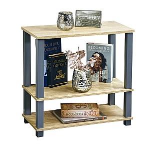 Etajera Kesper 18451 Natural (Bej)/Albastru