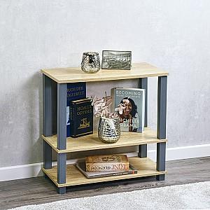 Etajera Kesper 18451 Natural (Bej)/Albastru