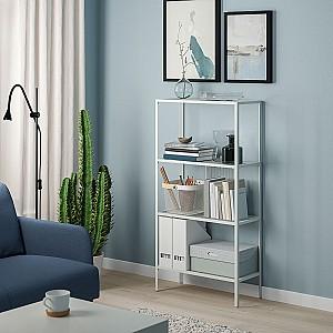 Etajera IKEA Baggebo 60x25x116 Alb