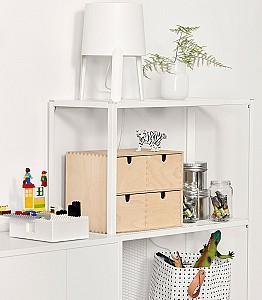 Etajera IKEA Baggebo 60x25x116 Alb