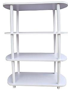 Etajera MG-Plus T 04 Alb