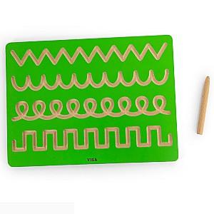 Tabla de scris pentru copii VIGA pentru pregătirea mâinii pentru scris 44697