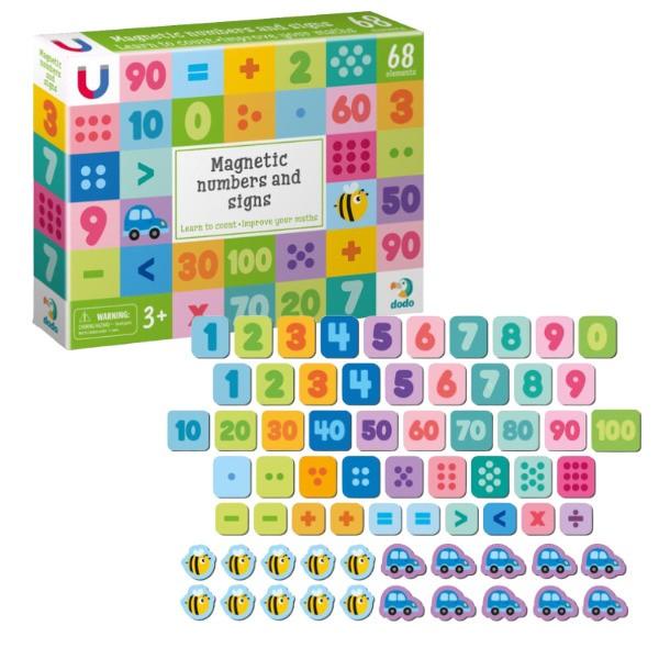 Material de numarare Dodo „Cifre și semne”, 68 elem. 200274