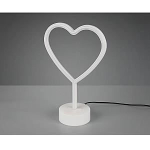 Lampa de masa Trio LED HEART 1.5 W 220 - 240 V SMD roz