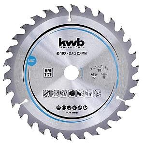 Disc de taiere KWB 190x20 mm