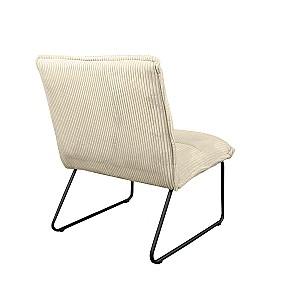 Fotoliu DP Bronx 665 Alb Velvet