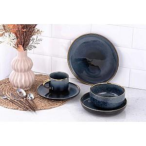 Farfurie Ardesto Andria 21.1cm (Albastru/Gri)