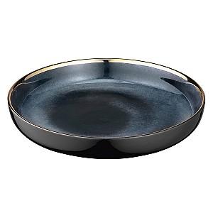 Farfurie Ardesto Andria 21.1cm (Albastru/Gri)