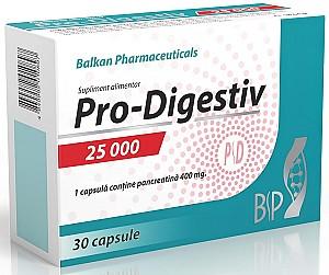 Supliment alimentar Balkan Pharmaceuticals PRO DIGESTIV 25000 30capsule
