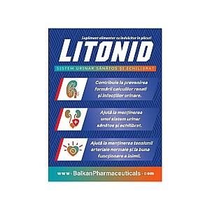 Supliment alimentar Balkan Pharmaceuticals LITONID 30plicuri