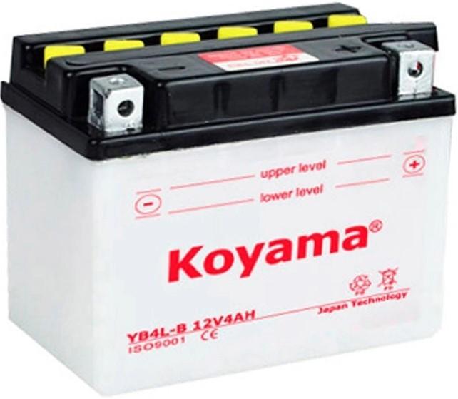 Acumulator auto Koyama moto YB4L-B-12V 4Ah