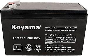 Acumulator auto Koyama NP7.2-12 12V