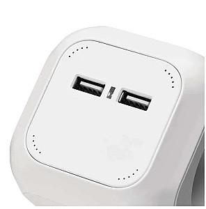 Prelungitor EMOS CUB  4 prize + 2 USB