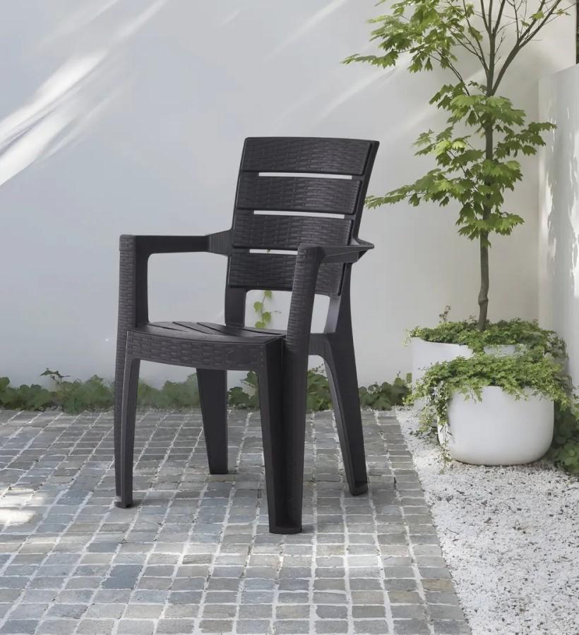 Scaun terasa Heniver Ayder Anthracite