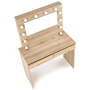 Masa de machiaj Halmar Hollywood (Artisan Oak)