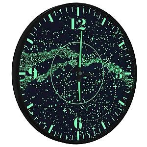 Ceas de perete VidaXL 4008409 (Blue)