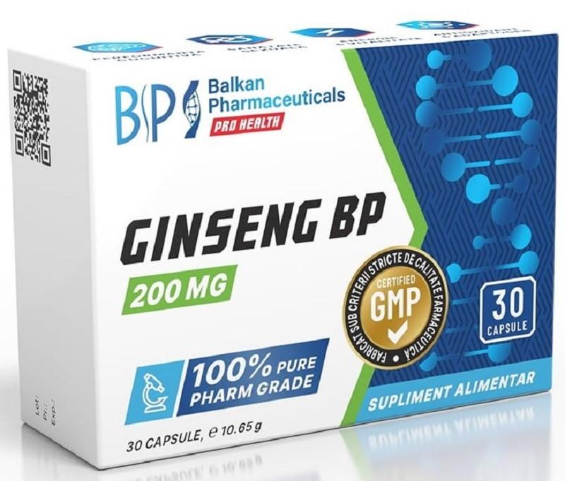 Supliment alimentar Balkan Pharmaceuticals GINSENG BP 30capsule