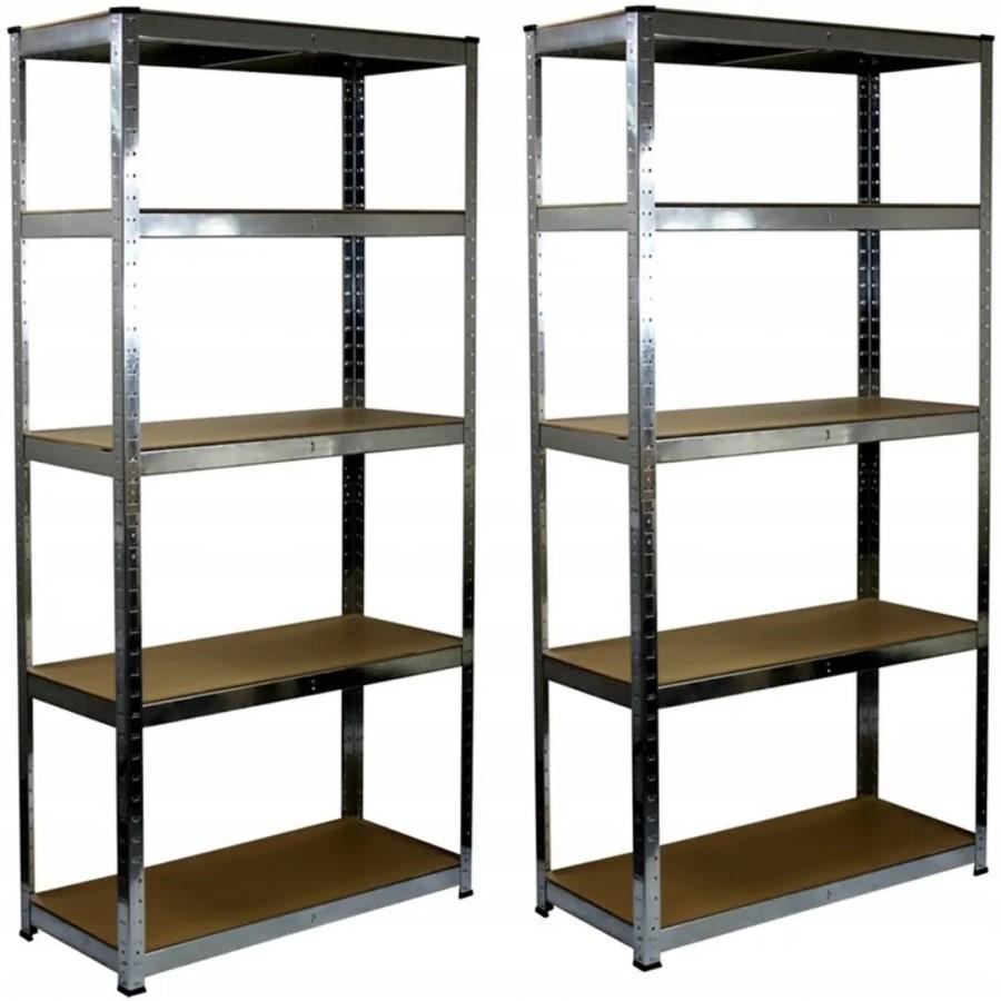 Rafturi pentru depozitare GardenLine GWI0885 (Silver/Brown)