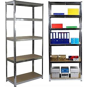 Rafturi pentru depozitare GardenLine GWI0885 (Silver/Brown)
