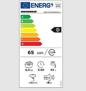 Masina de spalat Heinner HWMVT1610SMCHD++