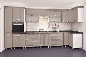 Set mobila bucatarie PS Eco 4.1x0.9 m (MDF pelicula) Stejar Concordia