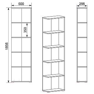 Etajera KompaniT P-37 Stejar sonoma (Bej)
