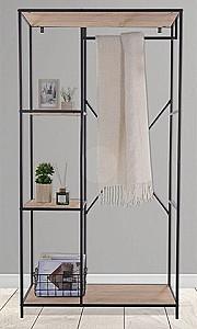 Etajera H&S Raft cu 4 polite si bara transversala