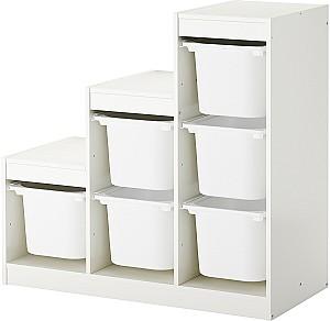 Comoda copii IKEA Trofast 99x44x94 Alb