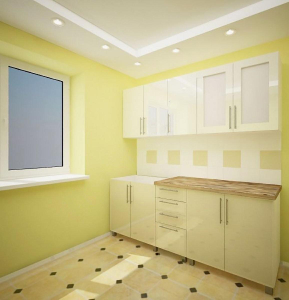 Set mobila bucatarie PS Lena 1.6 m Cream/White