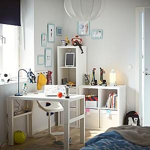 Etajera IKEA Kallax 77x77 Alb