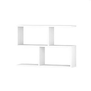 Raft de perete Fabrik Home №09 Frasin Alb